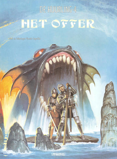 Cover for De Huurling (Arboris, 1984 series) #4 - Het offer [Herdruk 1990]