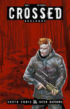 Cover for Crossed Badlands (Avatar Press, 2012 series) #2 [Incentive Red Crossed Cover - Jacen Burrows]