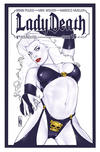 Cover Thumbnail for Lady Death (2010 series) #16 [Art deco variant]