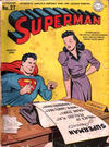 Cover for Superman (DC, 1939 series) #27 [Overseas Service Edition]