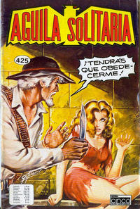 Cover Thumbnail for Aguila Solitaria (Editora Cinco, 1976 series) #425