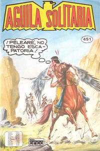 Cover for Aguila Solitaria (Editora Cinco, 1976 series) #451