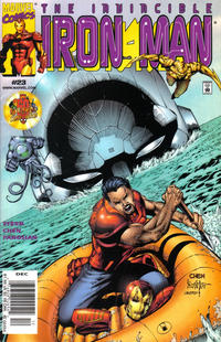 Cover Thumbnail for Iron Man (Marvel, 1998 series) #23 [Newsstand]