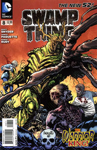 Cover for Swamp Thing (DC, 2011 series) #8