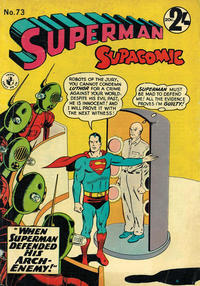Cover Thumbnail for Superman Supacomic (K. G. Murray, 1959 series) #73