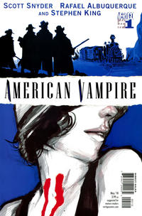 Cover for American Vampire (DC, 2010 series) #1 [Second Printing]