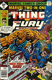 Cover Thumbnail for Marvel Two-in-One (Marvel, 1974 series) #26 [Whitman]