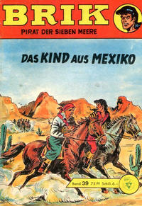 Cover Thumbnail for Brik, Pirat der sieben Meere (Lehning, 1962 series) #39