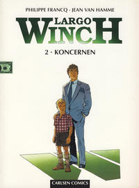 Cover Thumbnail for Largo Winch (Carlsen, 1994 series) #2 - Koncernen