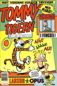 Cover Thumbnail for Tommy og Tigern (Bladkompaniet / Schibsted, 1989 series) #7/1991
