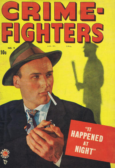 Cover for Crimefighters Comics (Bell Features, 1948 series) #9