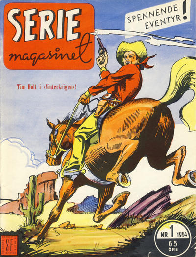 Cover for Seriemagasinet (Serieforlaget / Se-Bladene / Stabenfeldt, 1951 series) #1/1954