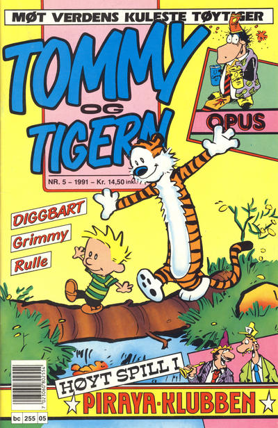 Cover for Tommy og Tigern (Bladkompaniet / Schibsted, 1989 series) #5/1991