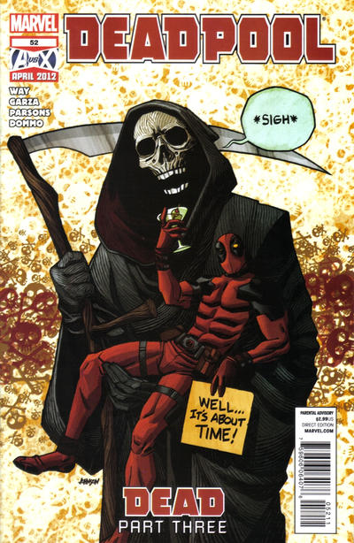 Cover for Deadpool (Marvel, 2008 series) #52