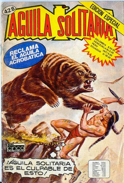 Cover for Aguila Solitaria (Editora Cinco, 1976 series) #428