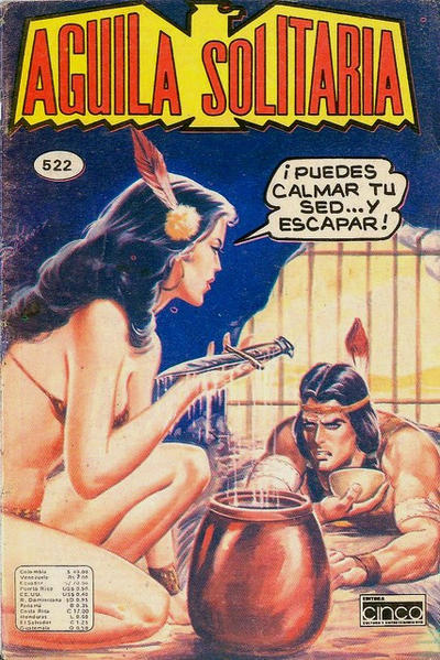 Cover for Aguila Solitaria (Editora Cinco, 1976 series) #522