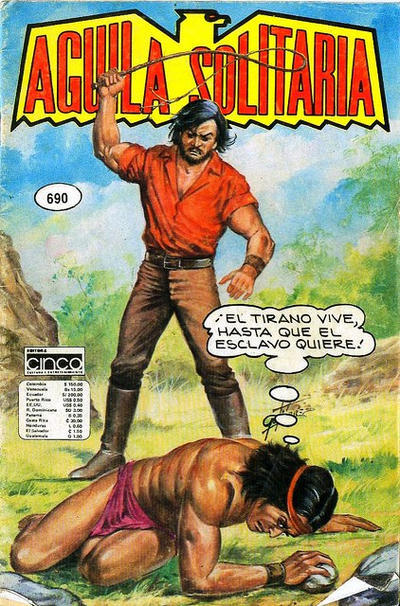 Cover for Aguila Solitaria (Editora Cinco, 1976 series) #690