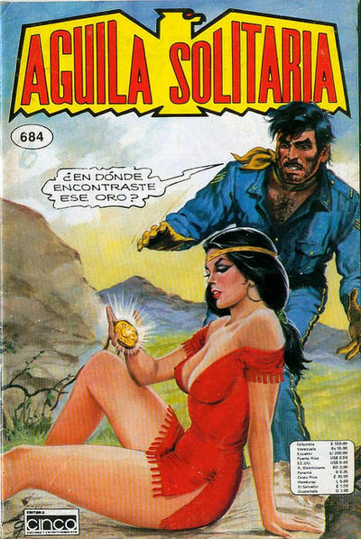 Cover for Aguila Solitaria (Editora Cinco, 1976 series) #684
