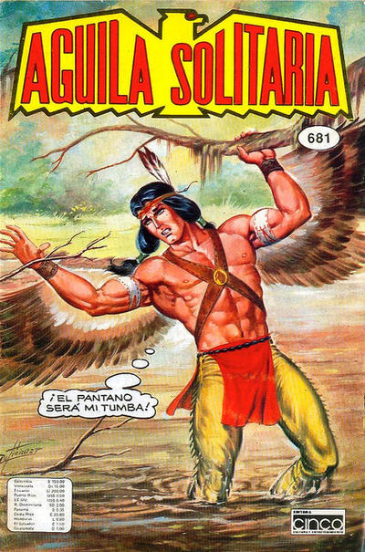 Cover for Aguila Solitaria (Editora Cinco, 1976 series) #681