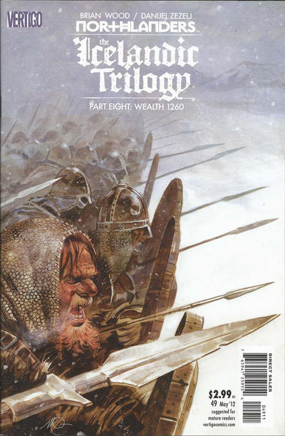 Cover for Northlanders (DC, 2008 series) #49