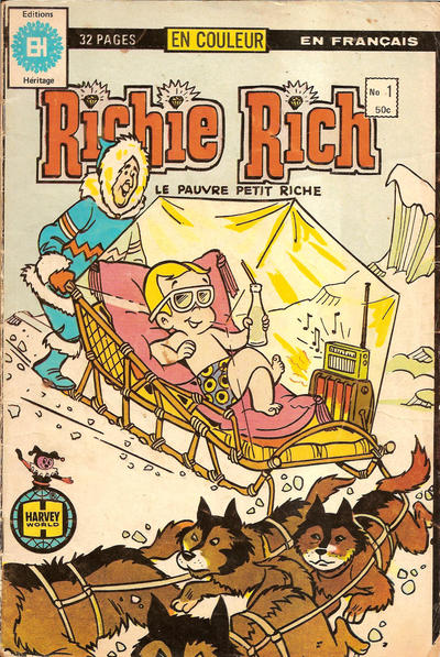Cover for Richie Rich (Editions Héritage, 1978 series) #1