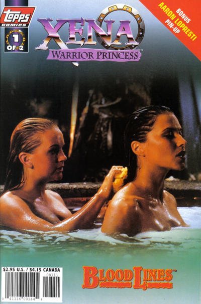 Cover for Xena: Warrior Princess: Bloodlines (Topps, 1998 series) #1 [Photo Cover]