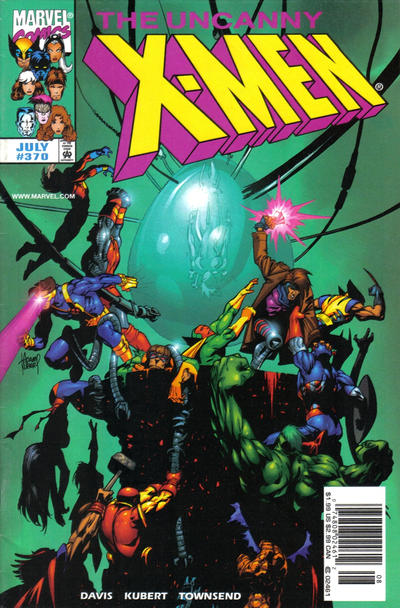 Cover for The Uncanny X-Men (Marvel, 1981 series) #370 [Newsstand]