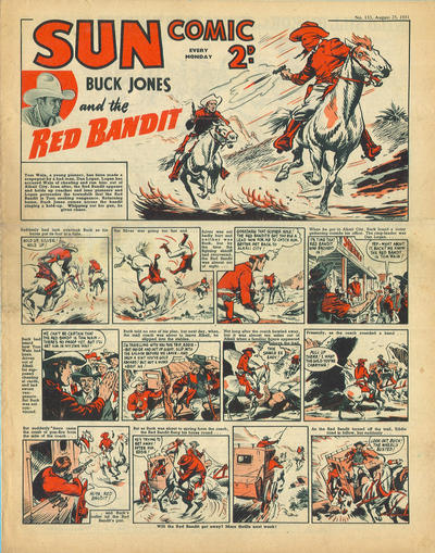 Cover for Sun Comic (Amalgamated Press, 1949 series) #133