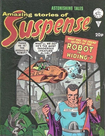 Cover for Amazing Stories of Suspense (Alan Class, 1963 series) #177