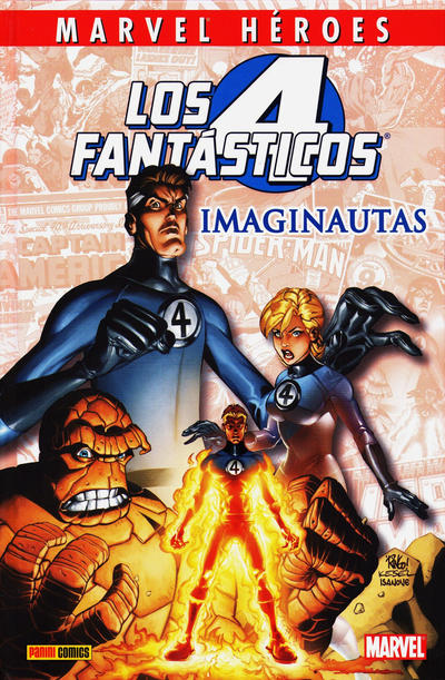 Cover for Coleccionable Marvel Héroes (Panini España, 2010 series) #2 - Los 4 Fantasticos: Imaginautas