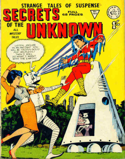 Cover for Secrets of the Unknown (Alan Class, 1962 series) #104