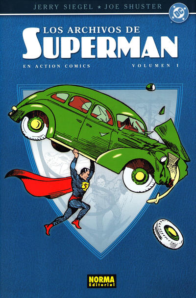 Cover for Clásicos DC (NORMA Editorial, 2004 series) #6 - Los Archivos de Superman en Action Comics Volumen 1