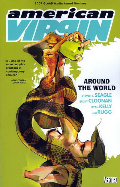 Cover for American Virgin (DC, 2006 series) #4 - Around the World