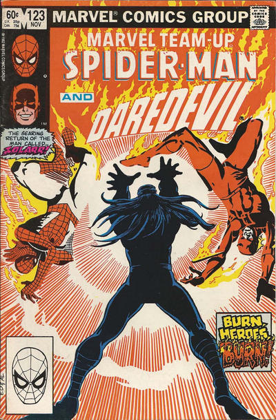 Cover for Marvel Team-Up (Marvel, 1972 series) #123 [Direct]
