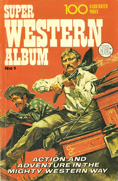Cover for Super Western Album (K. G. Murray, 1975 series) #1