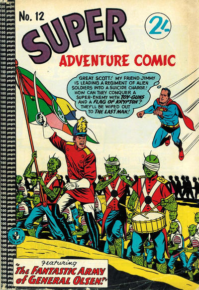 Cover for Super Adventure Comic (K. G. Murray, 1960 series) #12