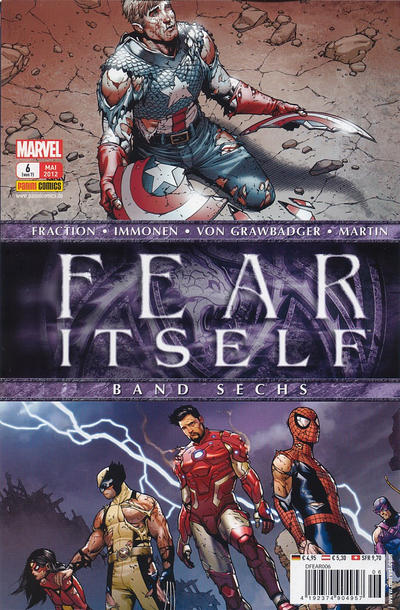 Cover for Fear Itself (Panini Deutschland, 2011 series) #6