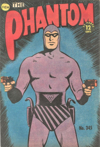 Cover for The Phantom (Frew Publications, 1948 series) #345