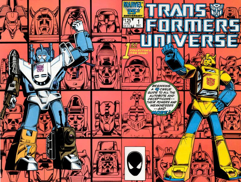 Cover for The Transformers Universe (Marvel, 1986 series) #1 [Direct]