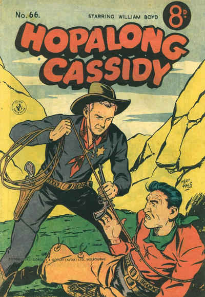 Cover for Hopalong Cassidy (K. G. Murray, 1954 series) #66