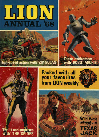 Cover for Lion Annual (Fleetway Publications, 1954 series) #1968