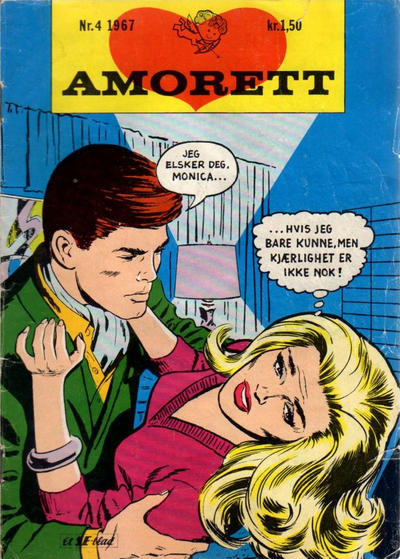 Cover for Amorett (Serieforlaget / Se-Bladene / Stabenfeldt, 1966 series) #4/1967