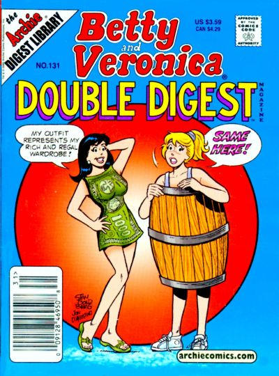 Cover for Betty & Veronica (Jumbo Comics) Double Digest (Archie, 1987 series) #131
