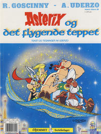 Cover for Asterix (Hjemmet / Egmont, 1969 series) #28 - Asterix og det flygende teppet [3. opplag]