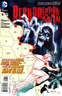 Cover Thumbnail for Resurrection Man (DC, 2011 series) #8