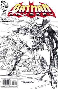 Cover Thumbnail for Batman: Odyssey (DC, 2010 series) #2 [Neal Adams Sketch Cover]
