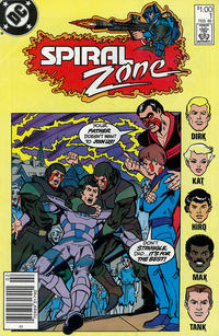 Cover Thumbnail for Spiral Zone (DC, 1988 series) #1 [Newsstand]
