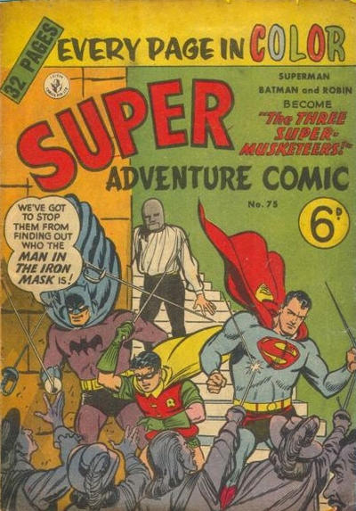 Cover for Super Adventure Comic (K. G. Murray, 1950 series) #75