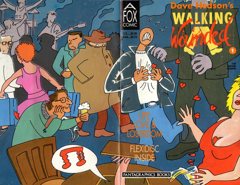 Cover for Walking Wounded (Fox Comics / Fantagraphics Books, 1990 series) #1