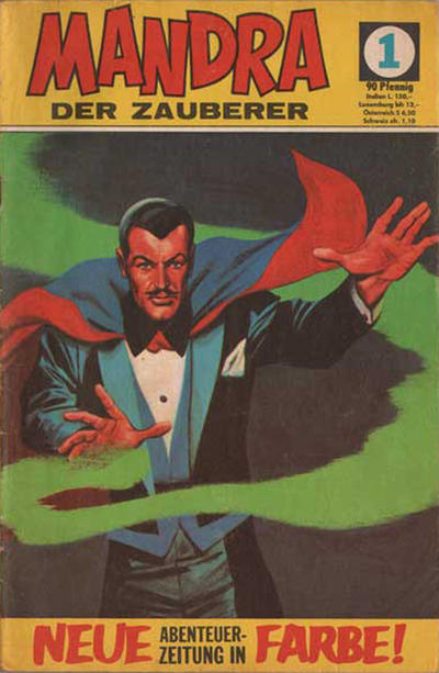 Cover for Mandra (Semic, 1967 series) #1